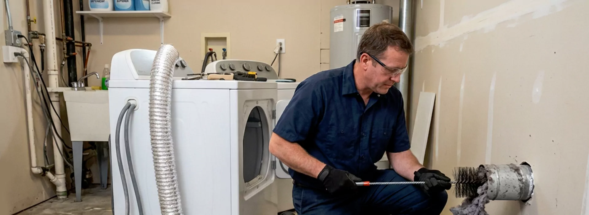 Clogged Dryer Vent Repair in Odessa, Texas