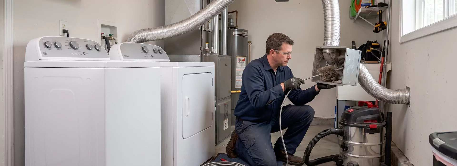 Dryer Vent Booster Fan Cleaning Odessa, TX