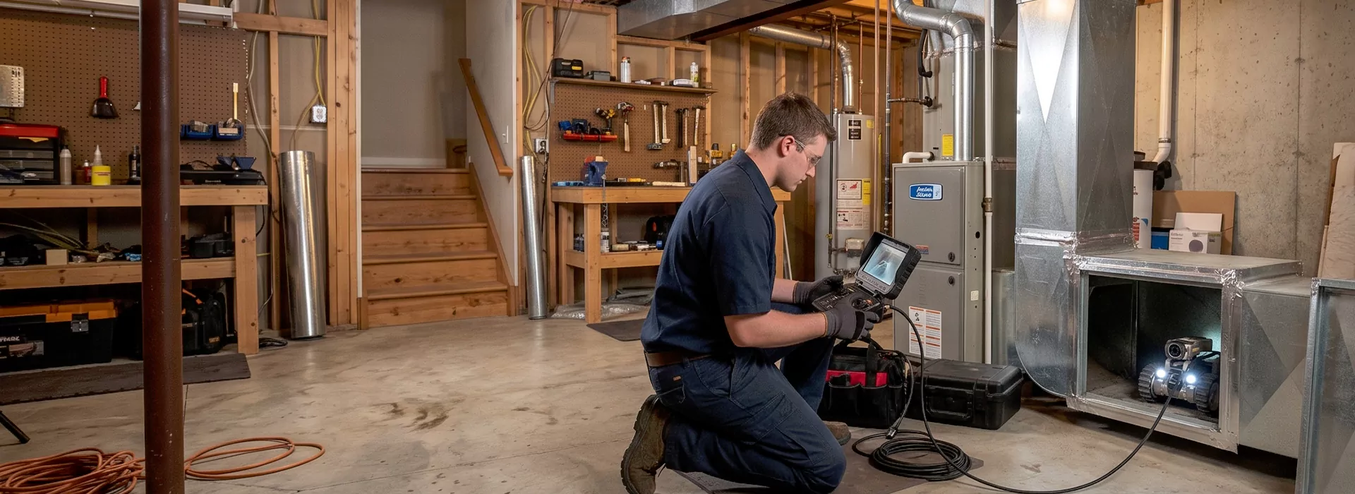 Robotic Duct Inspection Odessa, Texas