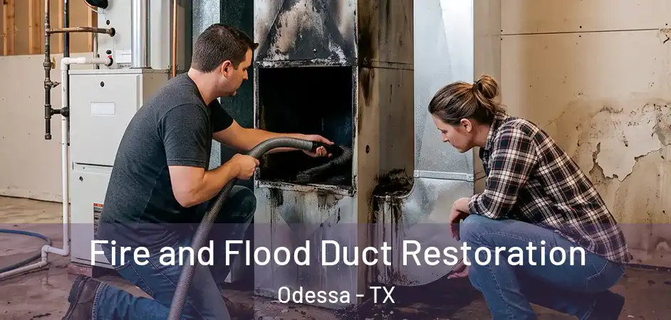  Fire and Flood Duct Restoration Odessa - TX
