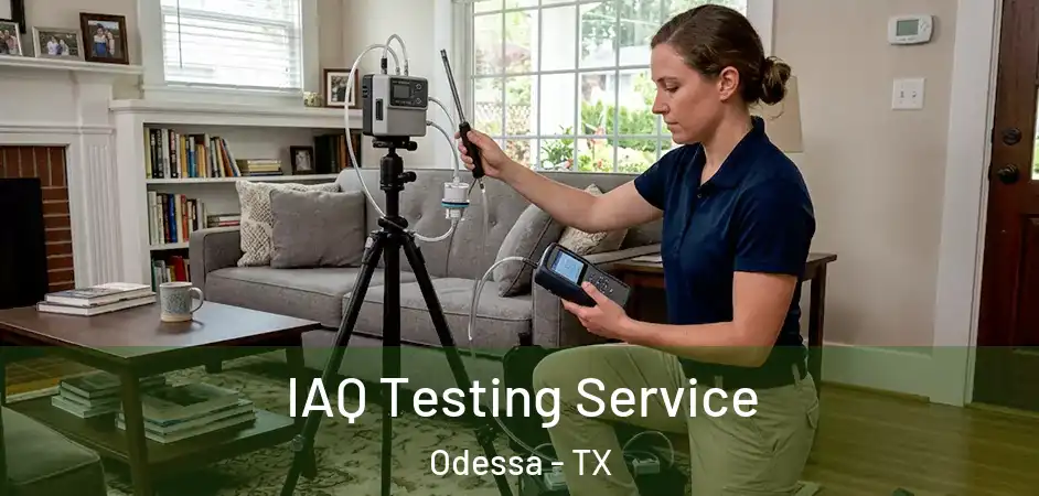 IAQ Testing Service Odessa - TX