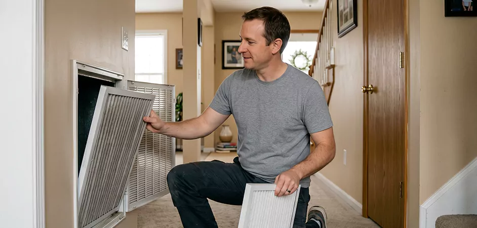 AC Air Filter Replacement in Odessa, TX