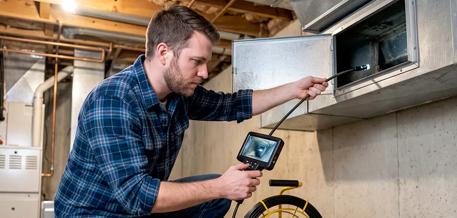 Post-Renovation Duct Inspection in Odessa