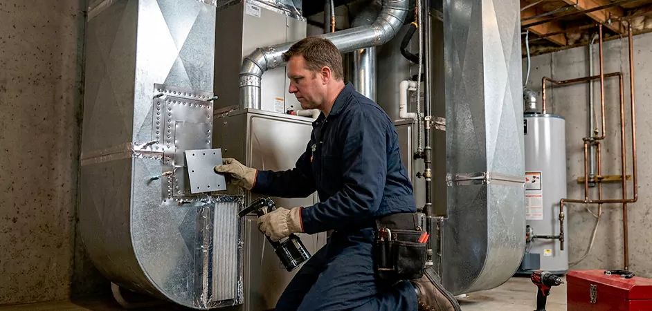 Supply and Return Plenum Repair in Odessa