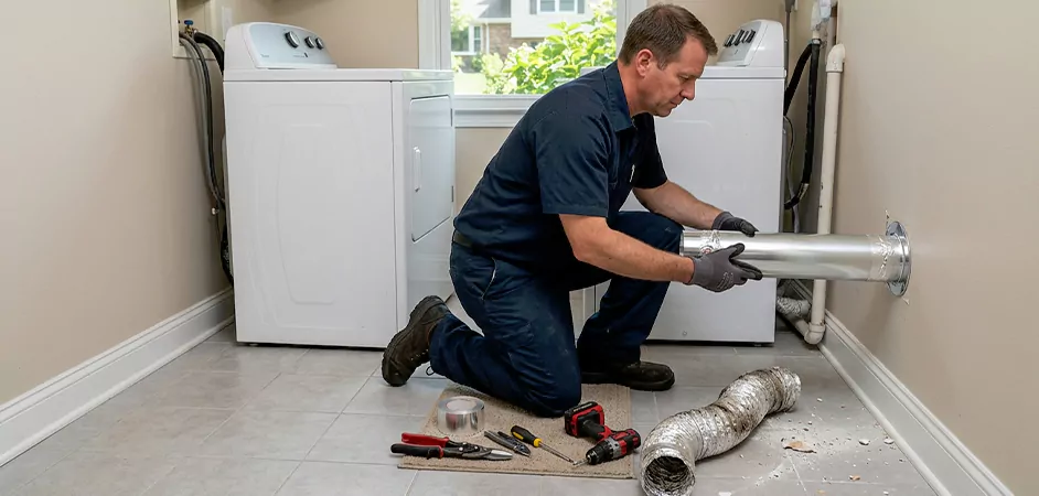 Dryer Vent Replacement in Odessa