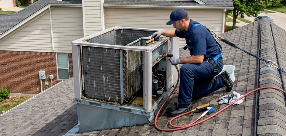 Rooftop Unit Cleaning in Odessa