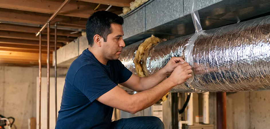 Duct Insulation Upgrade in Odessa