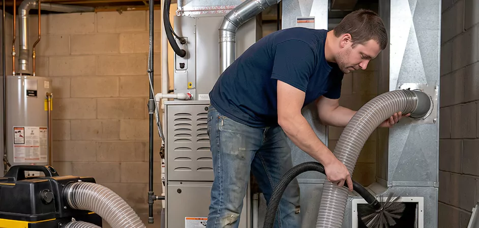 Negative Pressure Duct Cleaning for Large and Long Duct Systems in Odessa